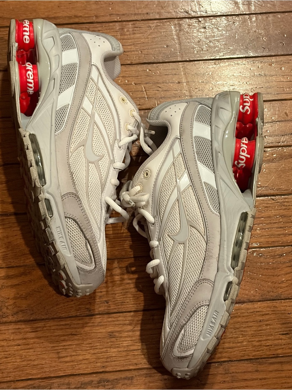 Supreme x Nike Shox Ride 2 White Size 9.5 DN1615-100